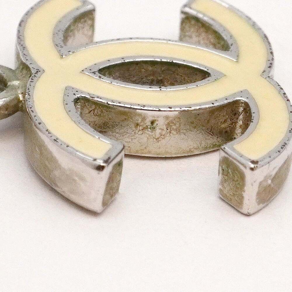CHANEL White Logo Necklace - Picture 7 of 8